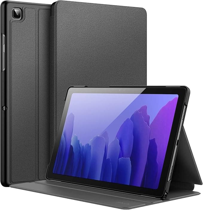 JETech Case for Samsung Galaxy Tab A7 10.4 Inch 2020 (SM-T500/T505/T507), Not for Tab A7 Lite, Slim Folio Protector Tablet Case, Multi-Angle Display (Black)