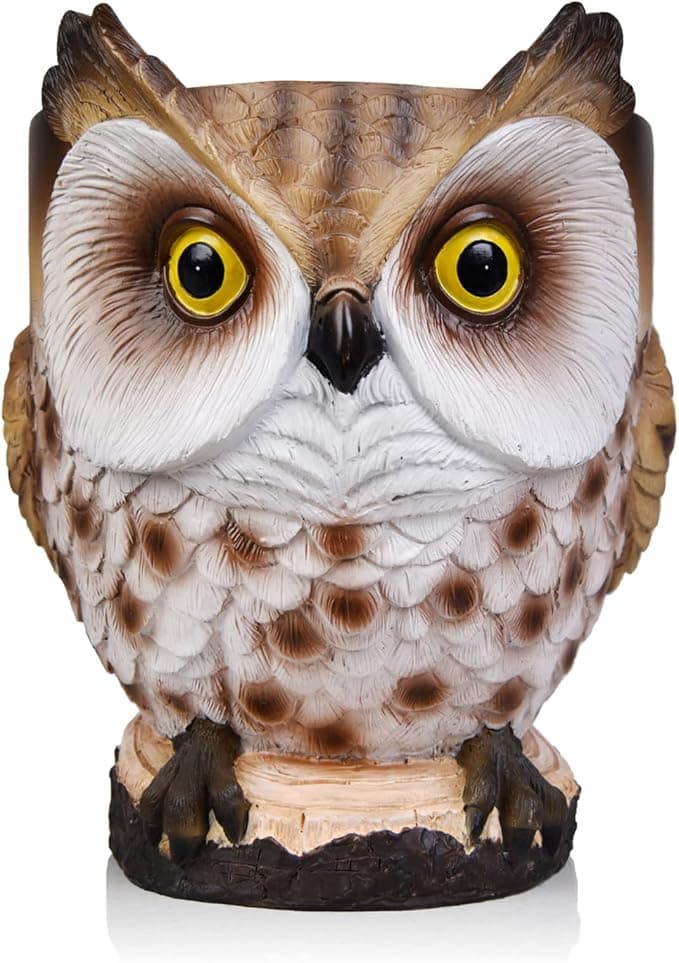 Desktop Stand for Amazon Echo Dot 2nd/3rd/4th/5th/Google Home Mini Owl Desktop Stand Accessories with Integrated Cable Management, No Screws Required for Speakers (Main02) - Image 1