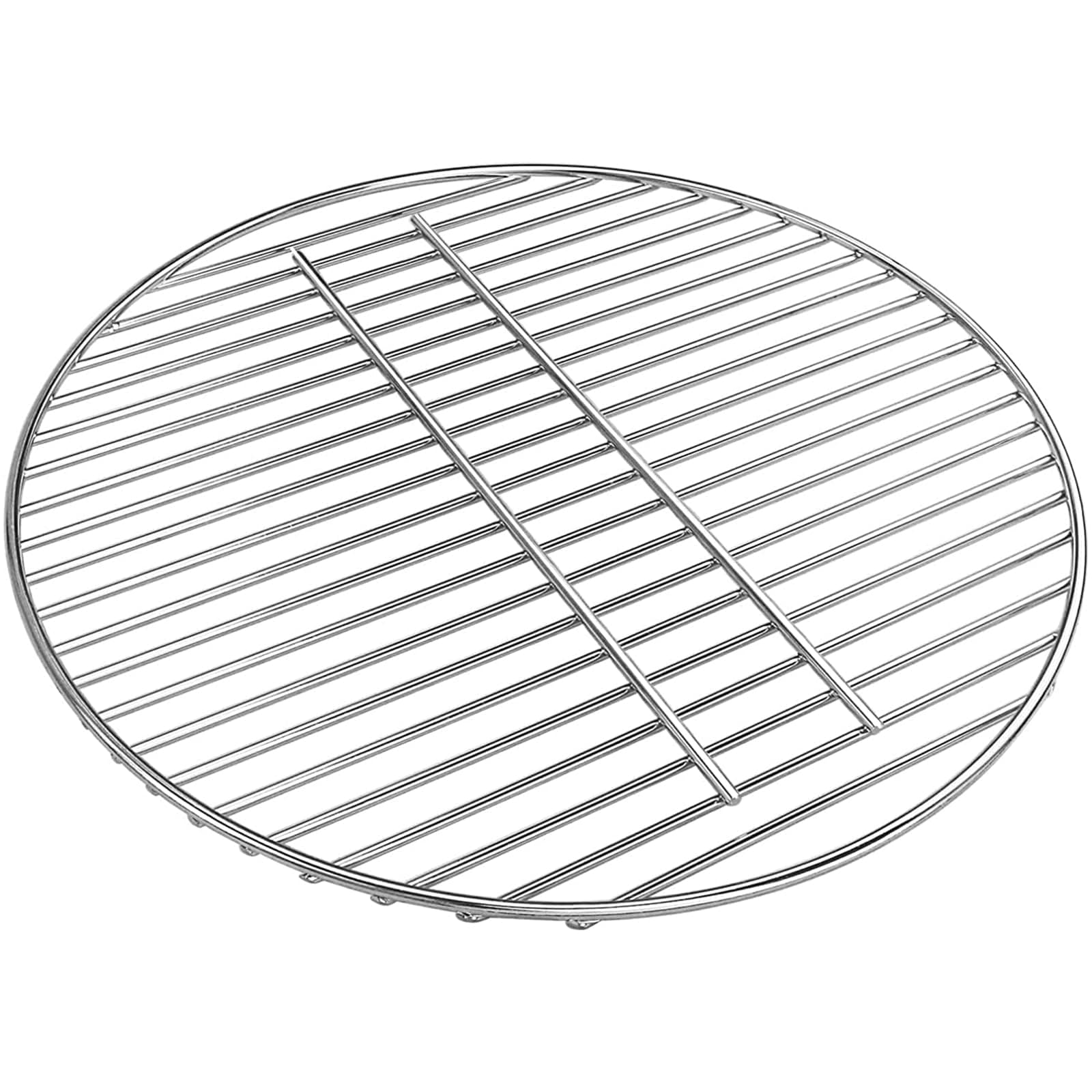 GFTIME 7441 43cm Diameter Charcoal Grill (No Cooking Grate) for Weber Grill 57cm Diameter, One-Touch Silver, Bar-B-Kettle, Master-Touch Charcoal, 1 Pack - Image 1