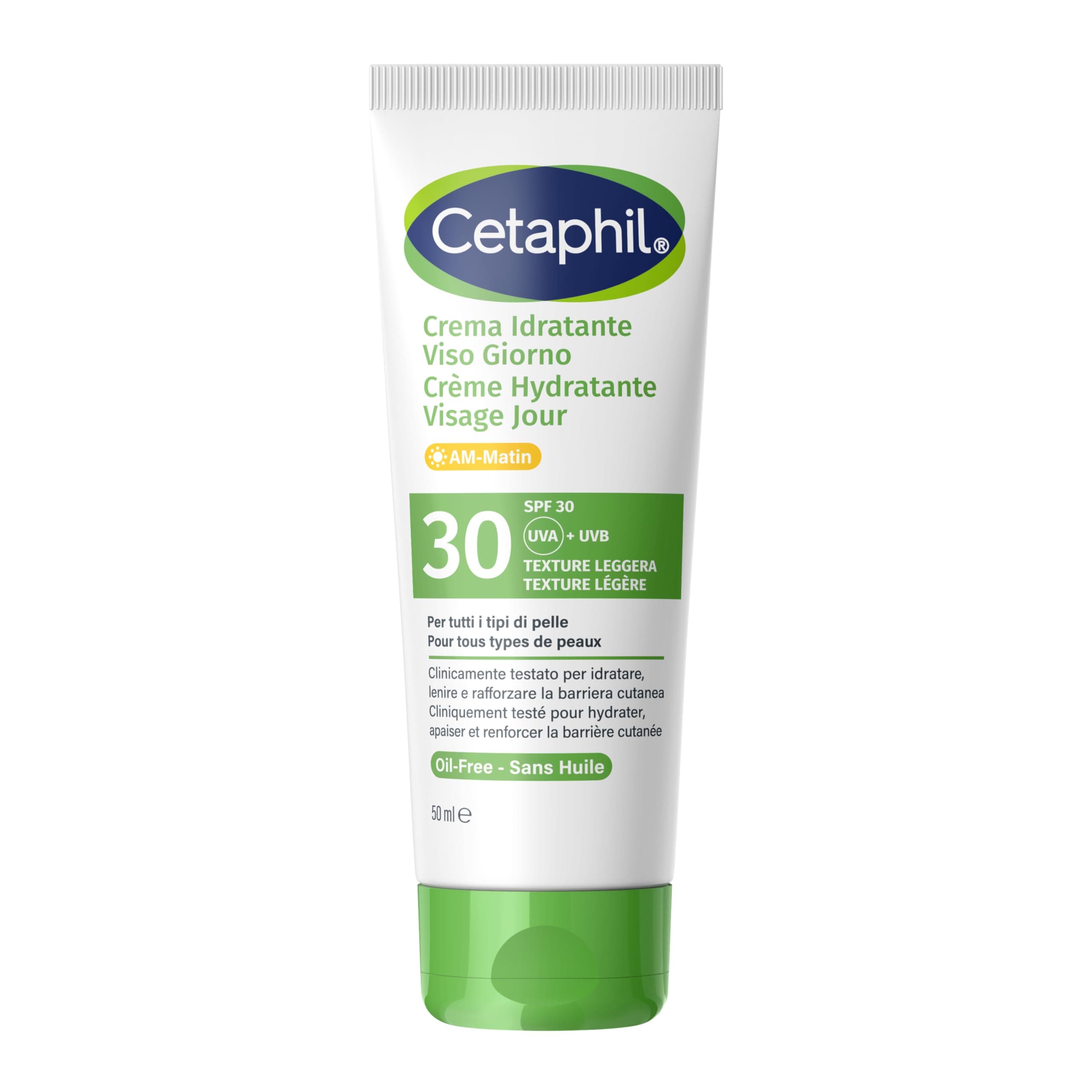 Cetaphil Crème Hydratante Visage SPF 30, Soin Solaire Hydratant pour Peaux Sensibles, Texture Légère, à la Niacinamide, Hydratation 24 h - Image 10