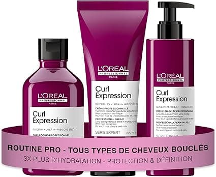 L'Oreal Professionnel Routine Curl Expression All Types of Curly Hair