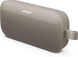 Bose SoundLink Flex (2e génération) Enceinte Bluetooth, Enceinte d’extérieur ultra-portable avec son haute fidélité, 12 heures d’autonomie, Enceinte résistante étanche à l’eau et à la poussière, Grès
