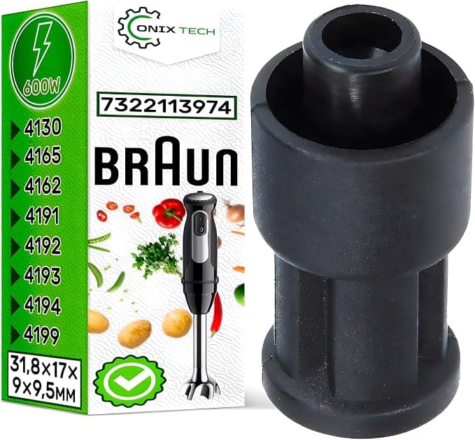 Motor Clutch for Braun Mr MQ Hand Blender with Original Code 7322113974 - 5 Year Warranty - Image 1