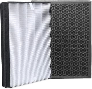 FY2422/30 & FY2420/30 Lot de filtres de rechange compatibles avec Philips AC2889, AC2887, AC2882 et AC3829/10, 1 filtre HEPA et 1 filtre à charbon actif.