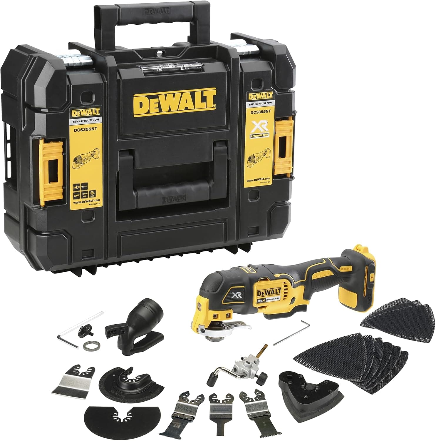 DEWALT 18V XR Brushless Oscillating Tool, Only Tool in T-STAK, DCS355NT-XJ - Image 1