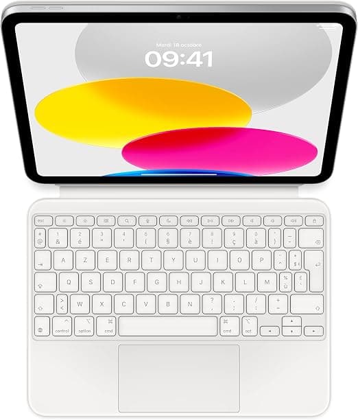 Apple Magic Keyboard Folio pour iPad (10ᵉ génération) - Français ​​​​​​​ - Image 1