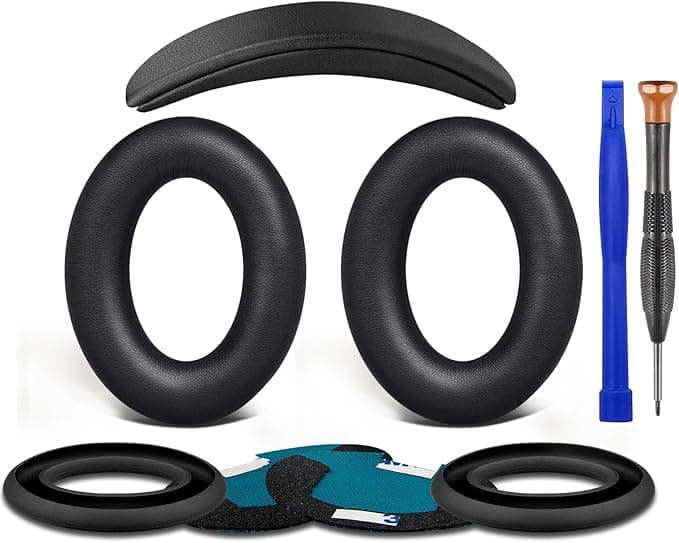 Bose SOULWIT Cushion Pads + Replacement Headband + Silicone Protective Cover Kit for Bose QuietComfort 25(QC25)/SoundLink Around-Ear II (SoundLink AE2)/SoundTrue Around-Ear II (SoundTrue AE 2)
