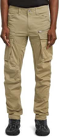 G-STAR Men's Rovic Zip 3D Regular Tapered Trousers, Green (ensis Green D02190-5126-6057), 33W x 32L