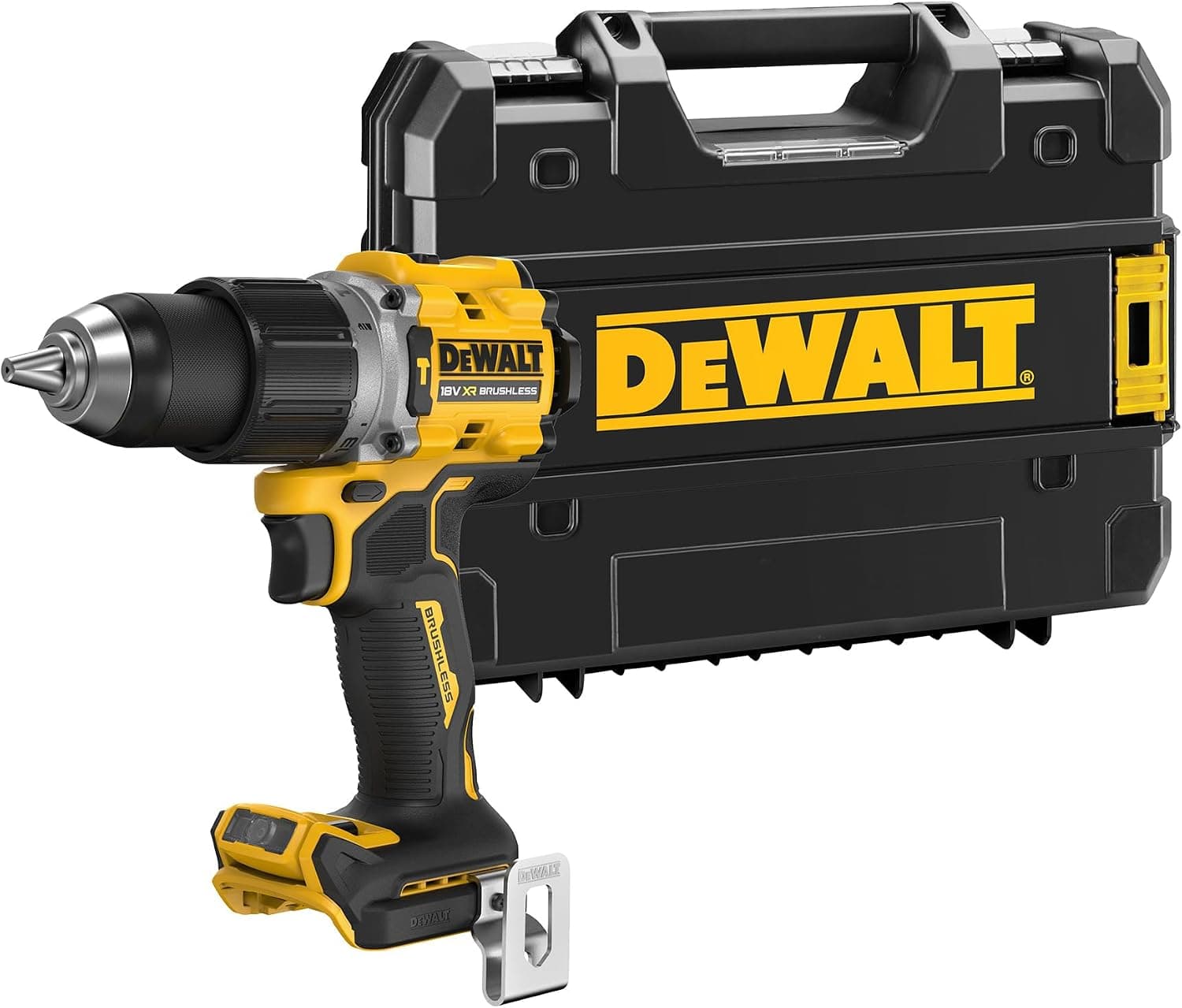 DEWALT - Brushless XR 18V compact impact drill, with TSTAK box (product only), DCD805NT-XJ - Image 1