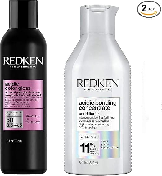 REDKEN - Protective Routine - Shine Treatment + Conditioner - Moisturises & Enhances Colour - Vitamin E, Arginine & Citric Acid - Coloured Hair - Acidic Color Gloss - Image 1