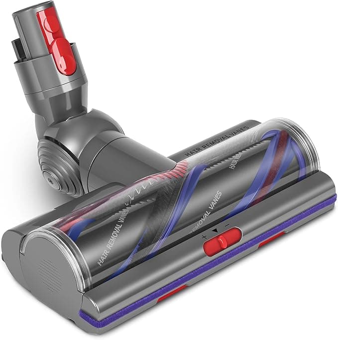 High Torque Brush for Dyson V11 Vacuum Cleaner, Anti-Tangle Brush Compatible with V15 V10 V8 V7, Adjustable Airflow, Ideal for Smooth Floors and Carpets - Image 1