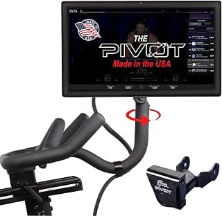TFD Le pivot pour vélos Peloton (modèles originaux), fabriqué aux États-Unis | Ajusteur de moniteur de mouvement à 360° – Ajustez et faites pivoter facilement votre écran Peloton | Accessoires Peloton