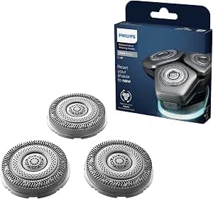 Philips - Shaving heads, compatible with Philips Series S8000, S9000 and 9000 Prestige shavers, optimal performance, self-sharpening, 3 blades, SH91/50
