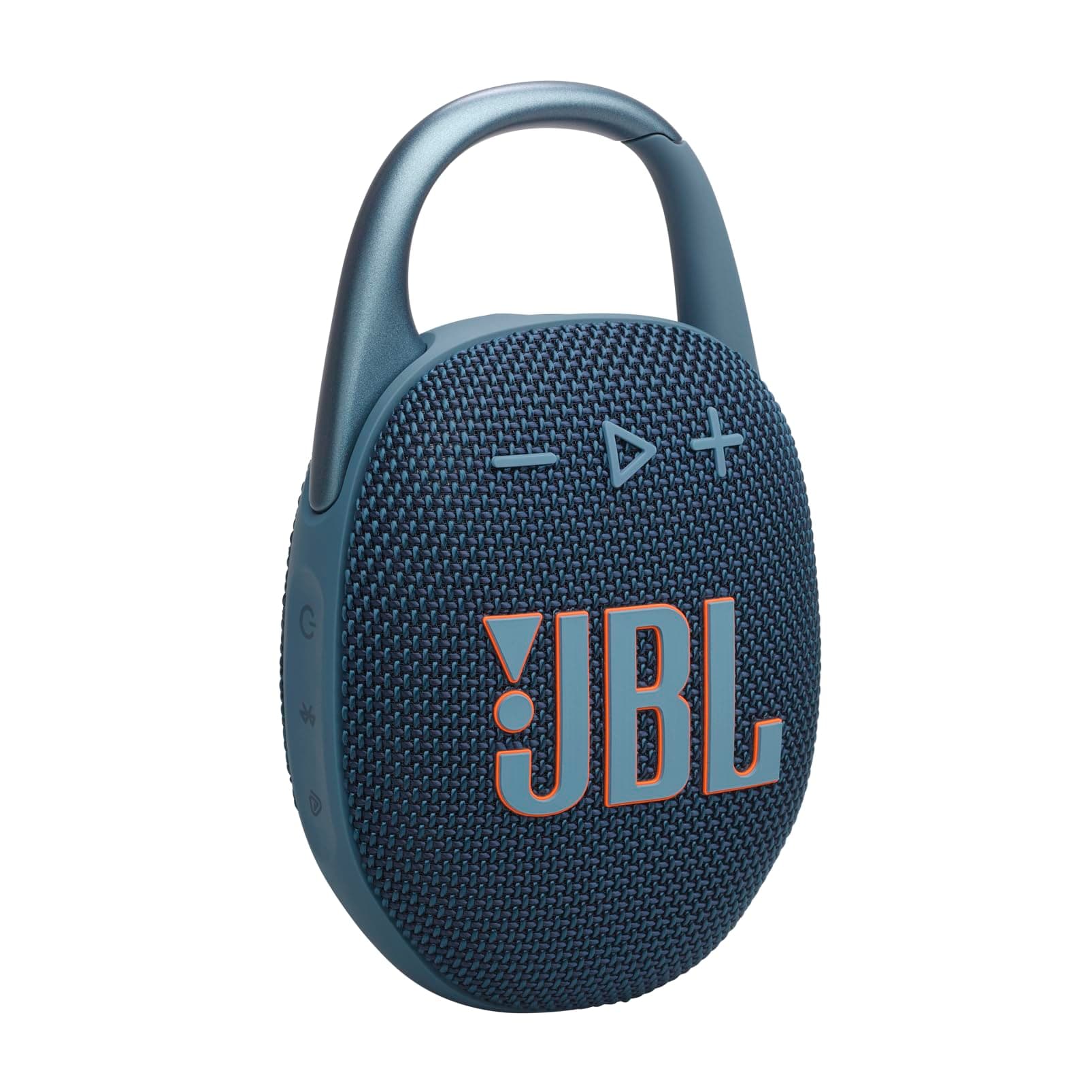 JBL Clip 5, Ultra-Portable Bluetooth Speaker, Built-in Carabiner, JBL Pro Sound, Punchy Bass, 12 Hours Playtime Boost Function, IP67 Water and Dust-Proof, Blue - Image 1