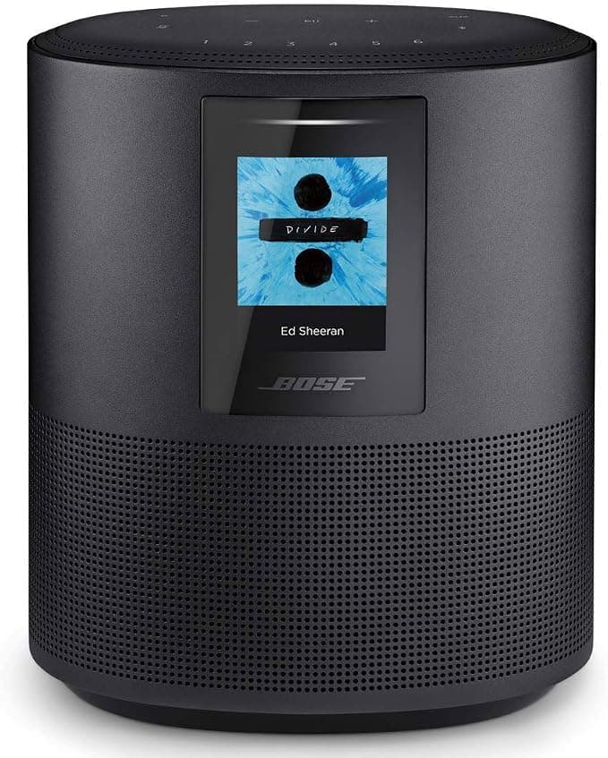 Bose Home Speaker 500 Speakers with Amazon Alexa and Built-in Google Assistant - Black - Image 1