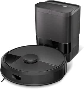 iRobot Roomba 105 Combo+AutoEmpty Dock – 2 in 1 Robot Vacuum Cleaner – 7KPa Suction – LiDAR Navigation – Carpet Detection – Cleaning and Avoidance Zones – 4 Suction Levels – Black