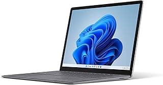 Surface Laptop 4 - Laptop (Windows 11, 13.5" Touch Screen, Intel Core i5 Processor, 8GB RAM, 512GB SSD, French AZERTY Keyboard) - Platinum, Alcantara Finish