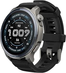 Amazfit Balance 2 Men's Smart Watch 47 mm, GPS, NFC, 1.5 Inch AMOLED Screen in Sapphire Glass, 21J Battery Life, 170 Sports, Hyrox, Golf, Cardio & Sleep Tracking, Smartwatch for Android and iPhone