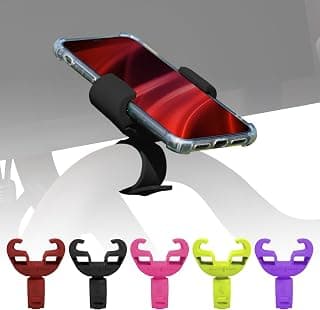 Support de téléphone en Silicone Compatible avec Peloton Bike & Peloton Bike Plus – Support de téléphone Portable pour vélo d'exercice Stationnaire – Accessoires Peloton