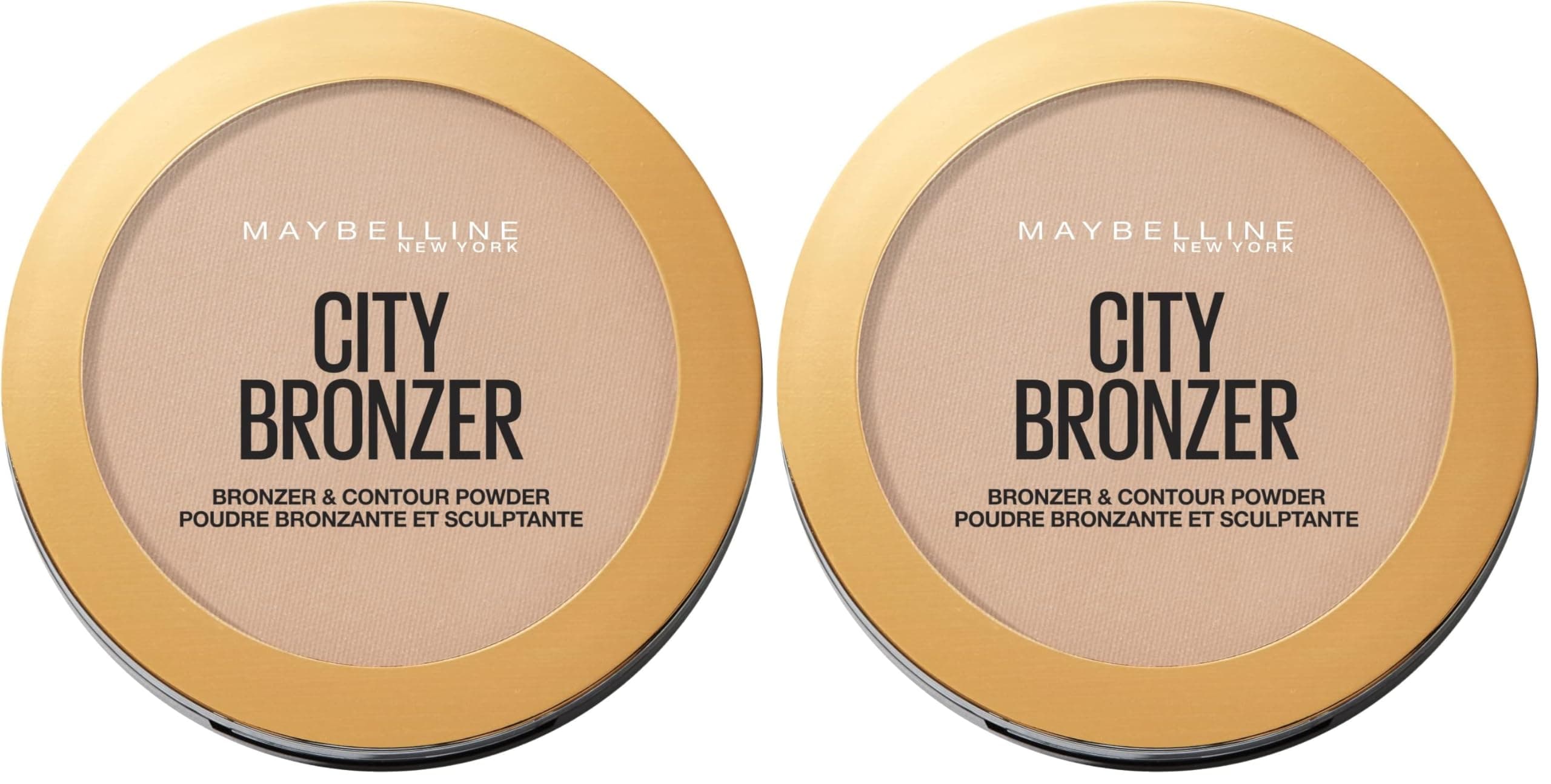 Maybelline New York - Bronzing and Sculpting Powder - Face Studio City Bronzer Medium Warm (No. 250) (Pack of 2) - Image 1