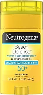 Neutrogena Sunscreen Beach Defense Sunblock Stick SPF 50, 1.5 Ounce by Johnson & Johnson SLC