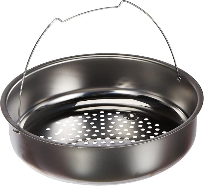Seb 792654 Stainless Steel Basket Diameter 23.5 cm Rigid Perforated for Pressure Cooker 8L/10 L and +, Delivered without Stand, Pressure Cooker, Official Accessory - Image 1