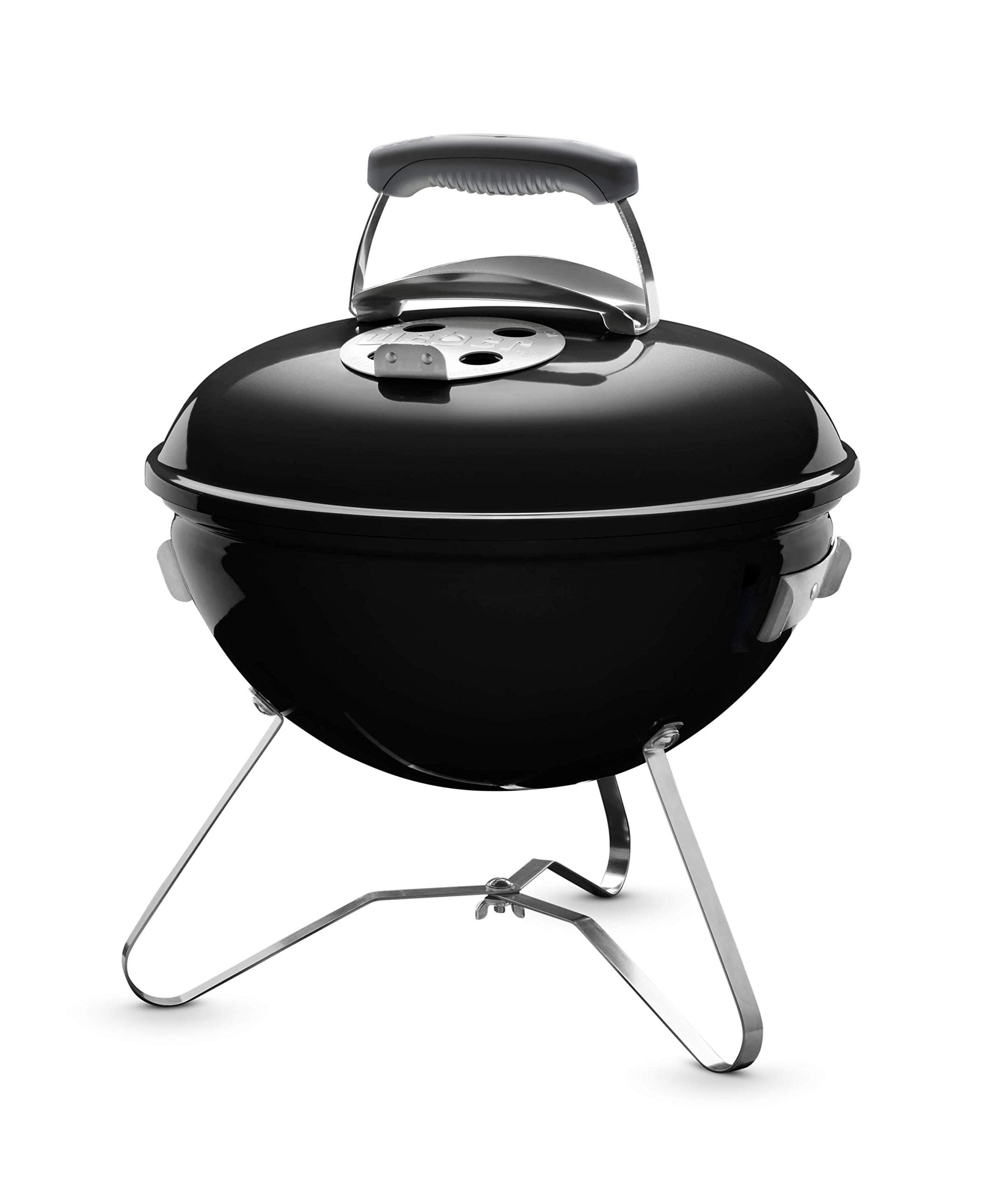 Weber Weber Smokey Joe Charcoal Barbecue / Portable Design Porcelain Enameled Lid and Bowl 37cm Cooking Surface Black