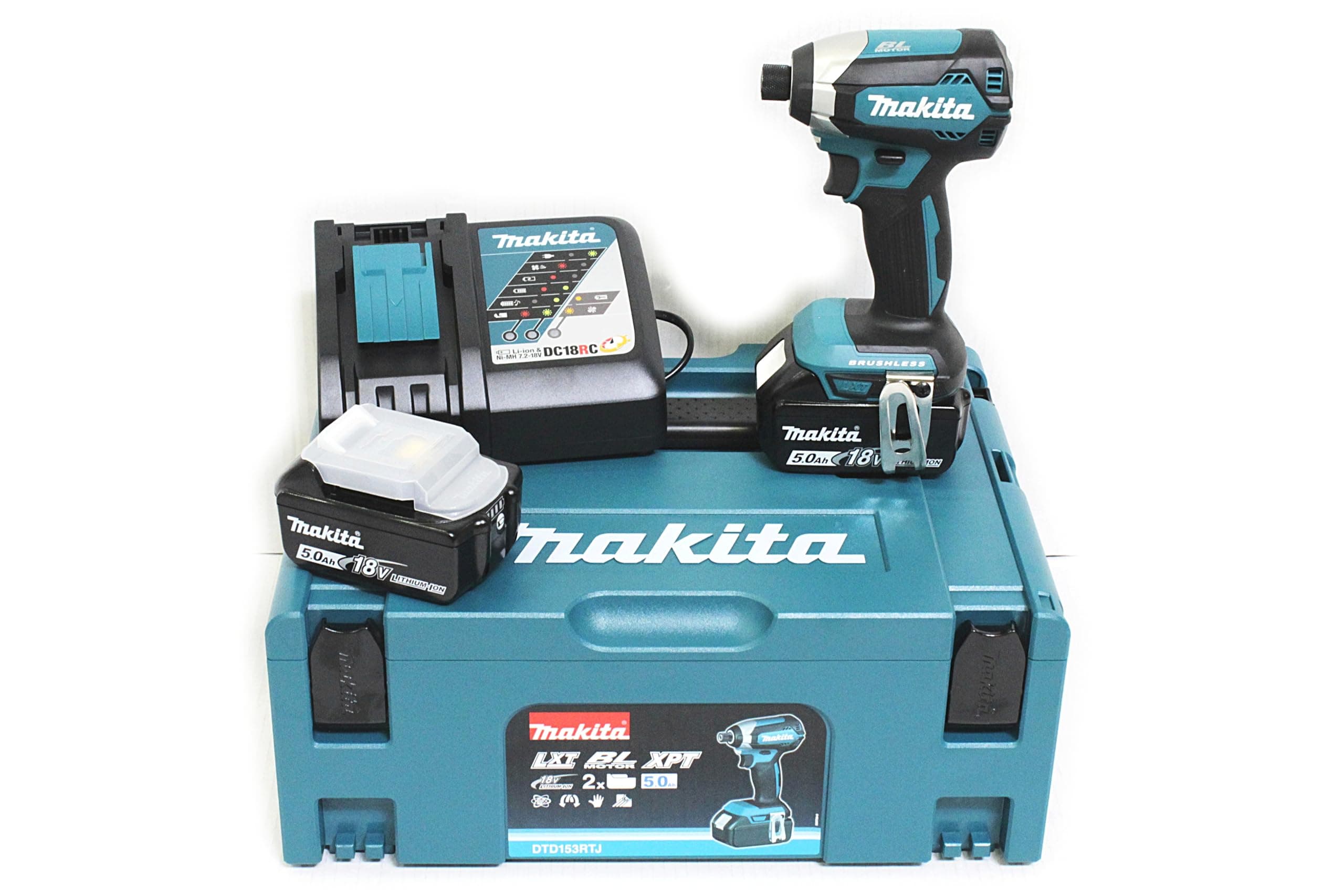 MAKPAC Impact Driver 18V LXT 170Nm (2x5.0 Ah) - MAKITA DTD153RTJ - Image 1