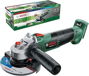 Bosch Home and Garden Hand Grinder - AdvancedGrind 18 (tool only, comes with 1 protective cover, 1 side handle, 1 clamping nut)
