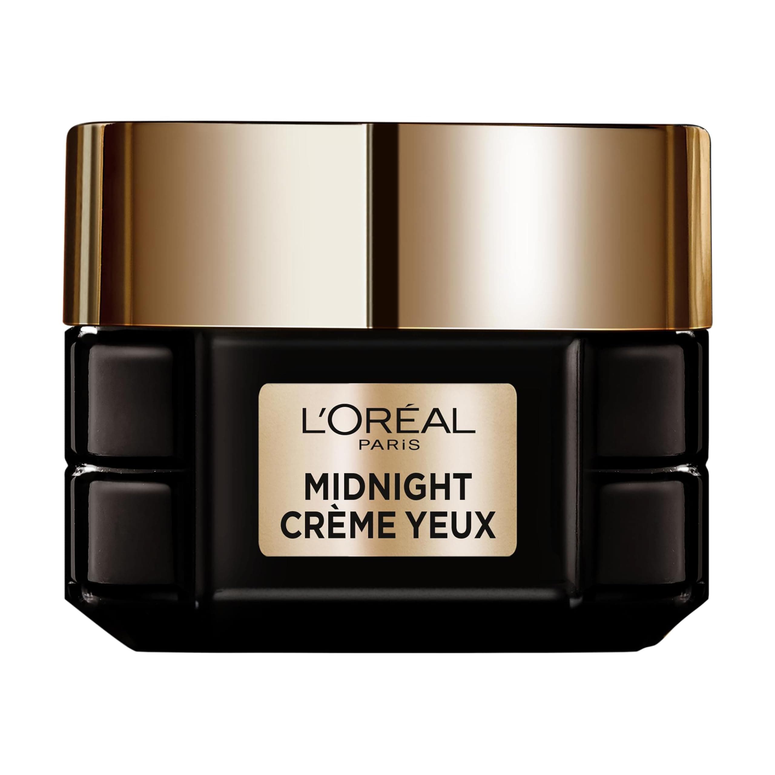 L'Oréal Paris - Midnight Age Perfect Cellular Renaissance Eye Cream - Regenerating Anti-Aging Night Eye Cream - Anti-Wrinkle, Firmness, Comfort Eye Care - All Skin Types - 15 ml - Image 1