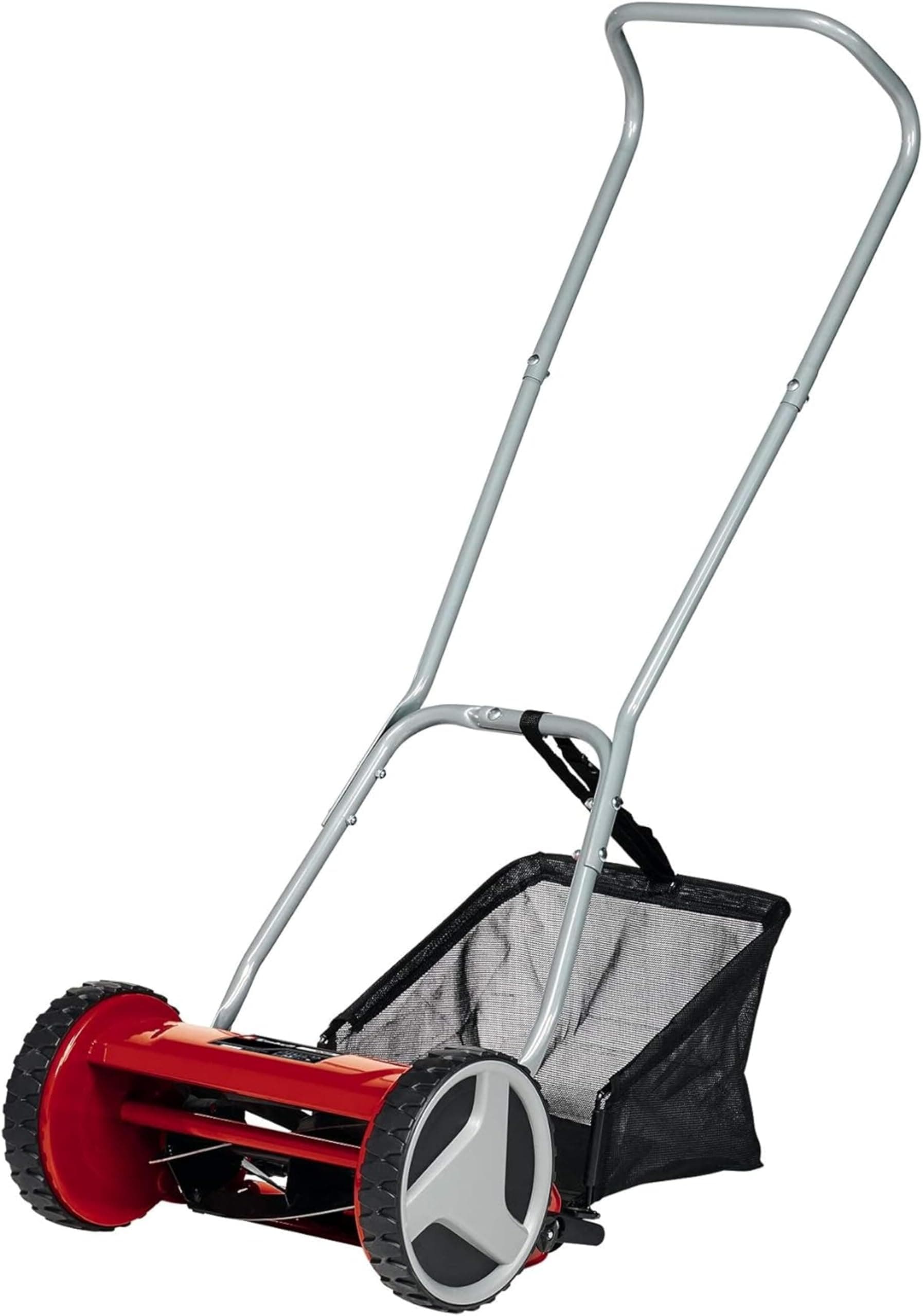 Einhell Tondeuse à Gazon Manuelle GC-HM 300 (Jusqu’à 150 m², Cylindre de Coupe, 5 Lames en Acier, réglage de la Hauteur de Coupe sur 4 Niveaux de 13 à 37 mm, bac de ramassage de 16 litres) - Image 3