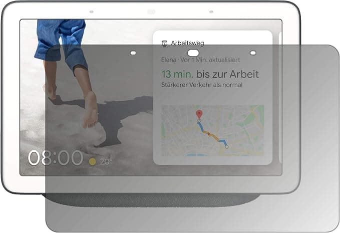 dipos I Protection écran de Confidentialité Compatible avec Google Nest Max Protecteur d'écran Privacy Anti-Espion