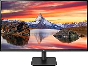 LG LG Electronics LG 27MP400-B 27' Moniteur bureautique - Dalle IPS 5ms 75Hz, résolution FHD 1920x1080, Format 16:9, AMD FreeSync, Fonctions Gaming, inclinable