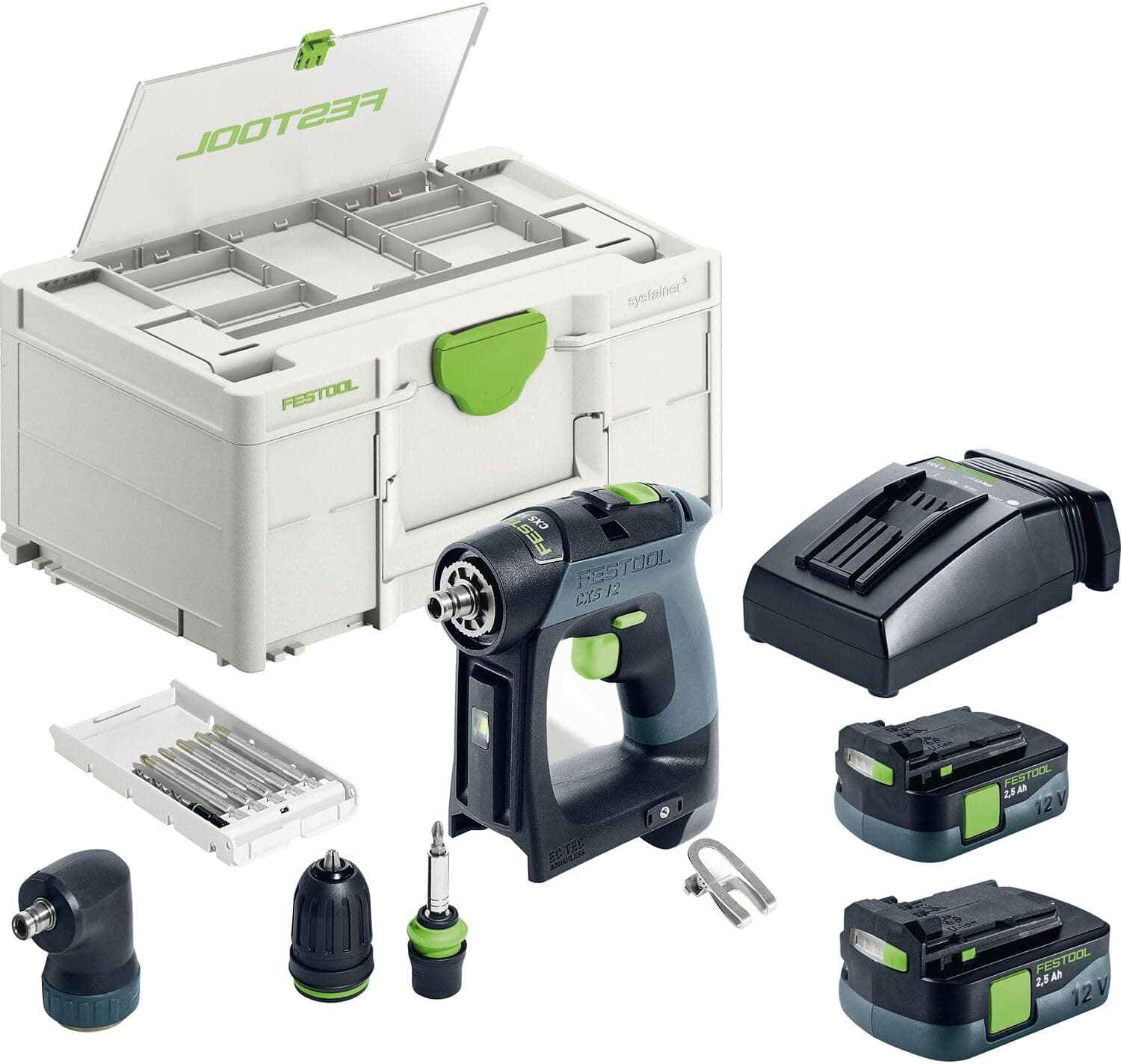 Cordless drill-driver CXS 12 2,5-Set | 576865 - Festool