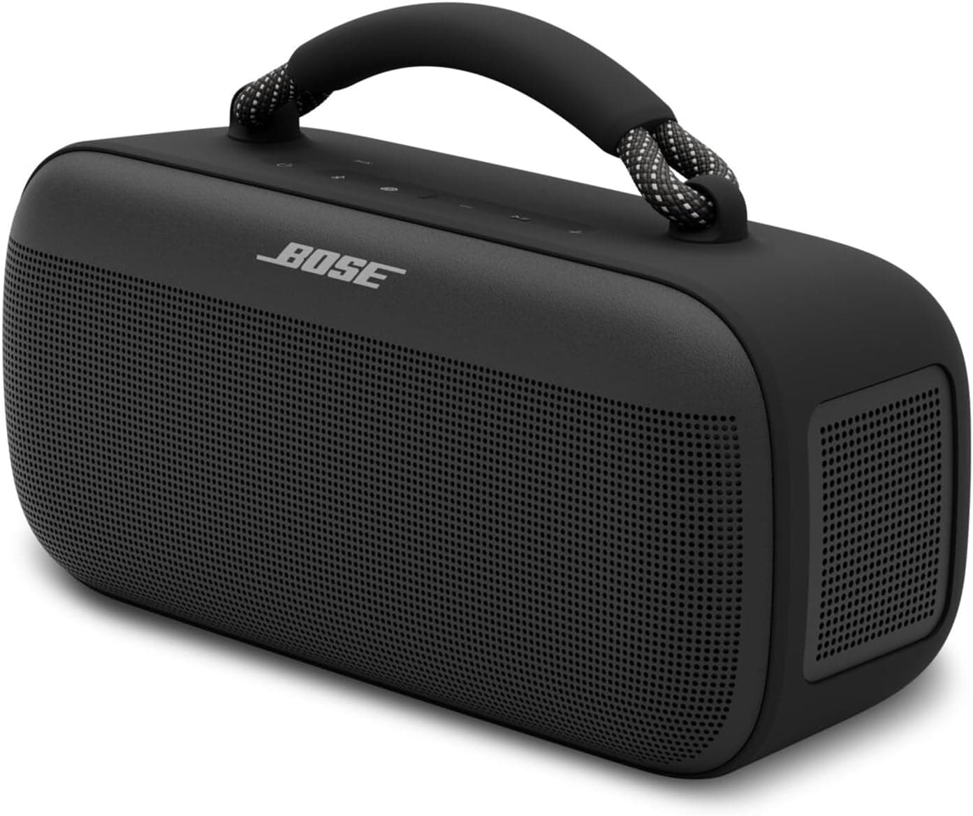 Bose Soundlink Max, Grosse enceinte Bluetooth étanche, Enceinte puissante rechargeable avec jusqu’à 20 heures d’autonomie, USB-C, Enceinte avec entrée auxiliaire 3,5 mm intégrée, Noir - Image 1