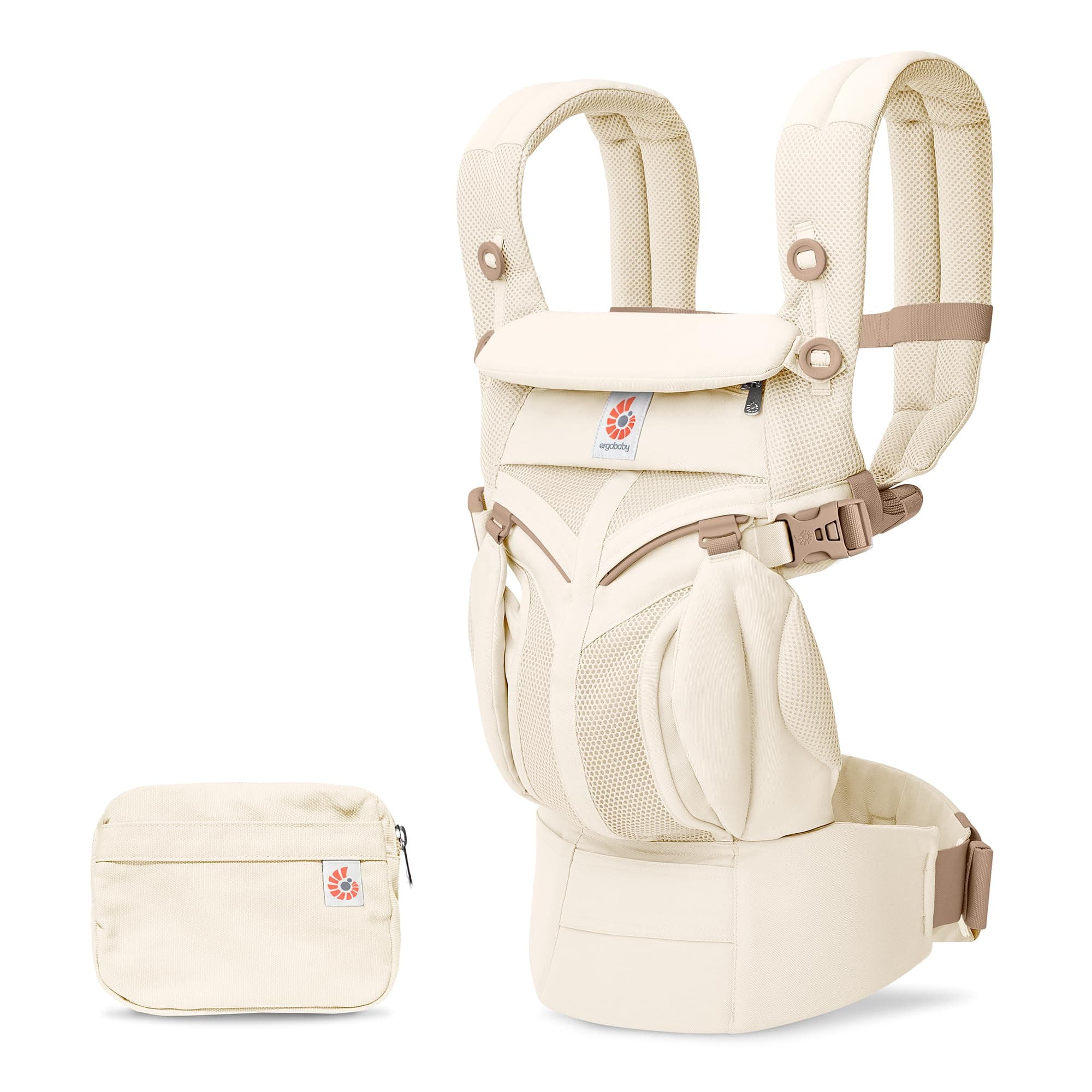 Ergobaby Ergobaby Omni Classic Mesh All-in-One Ergonomic Baby Carrier with Back and Belly Function Luminous Ivory