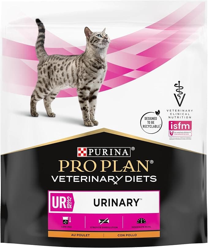 Purina Pro Plan Veterinary Diets UR Urinary | 350g | Complete dietary food for kittens and cats | to dissolve and reduce Struvite stones - Image 1