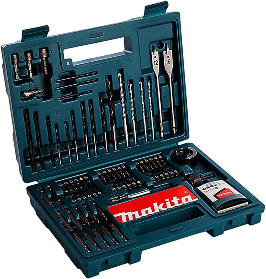 Makita B-53811 Accessory Set, Multi-Colour, 100 Pieces - Image 1