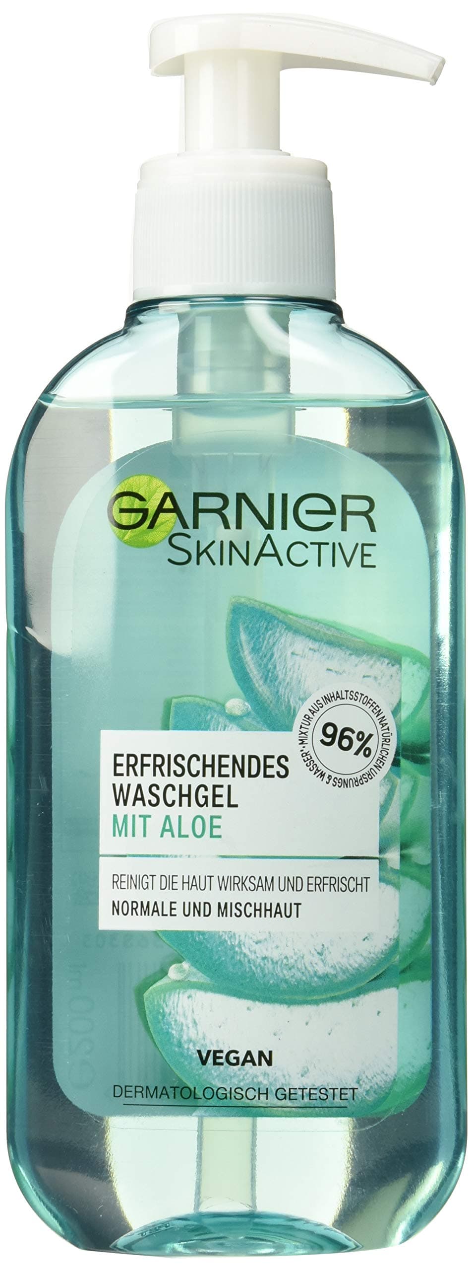 Garnier SkinActive Gel nettoyant à l'extrait d'aloe vera pour peaux normales et mixtes 200 ml - Image 6