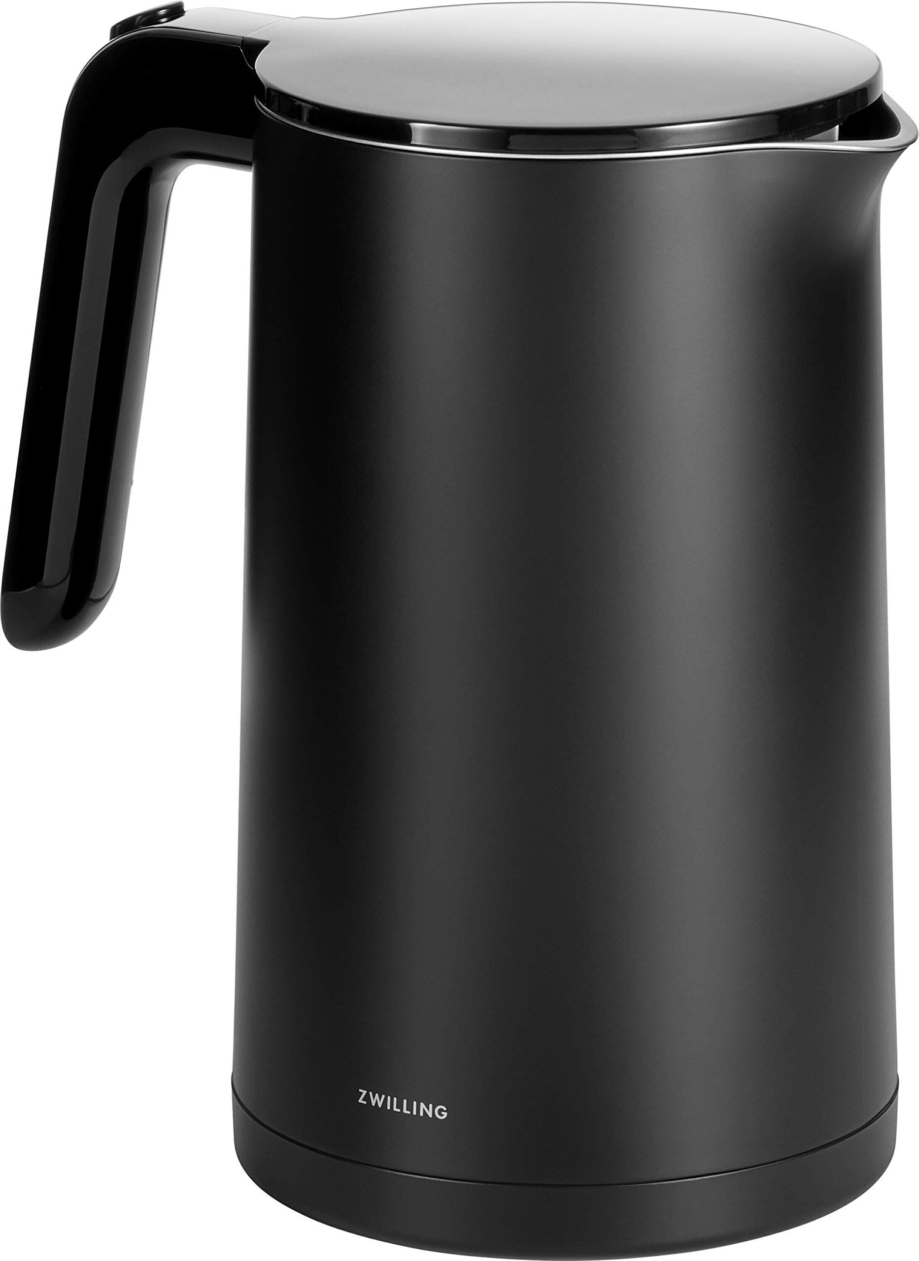 ZWILLING Electric Kettle, 1.5 Liters, 1850W, 220-240V, EU Plug, Black, Enfinigy Series - Image 1