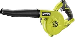 RYOBI - ONE+ R18TB-0 18V Cordless Construction Blower - Compact, 3 Speed, Ideal Dust Removal Workshop, Car - Battery Not Included