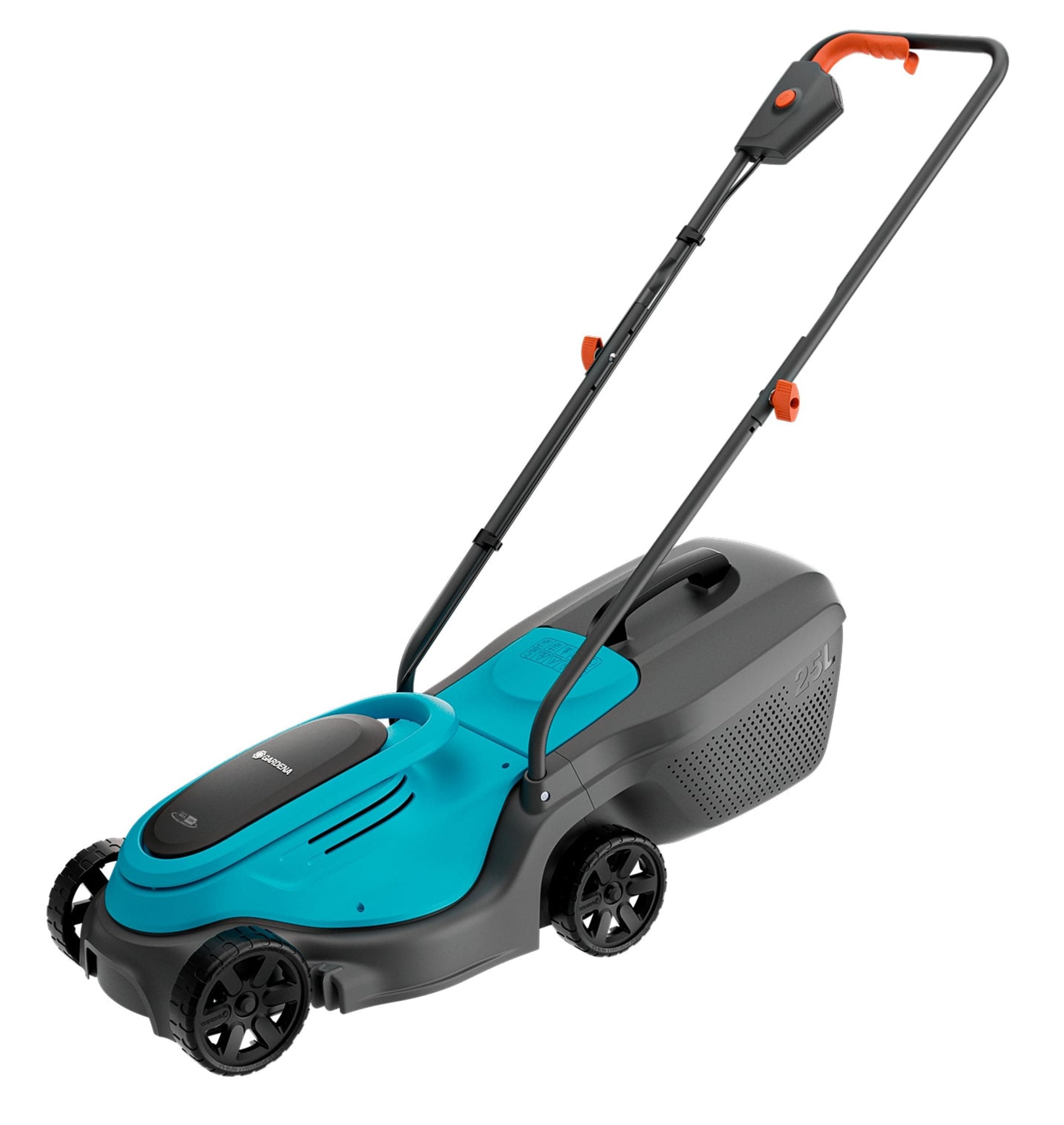 Gardena EasyMax 30/18V Cordless Lawnmower Ready-to-Use Set: Cutting Width 30 cm, with Power for All Battery, Compact and Handy, Ideal for Small Gardens (14629-20) - Image 1