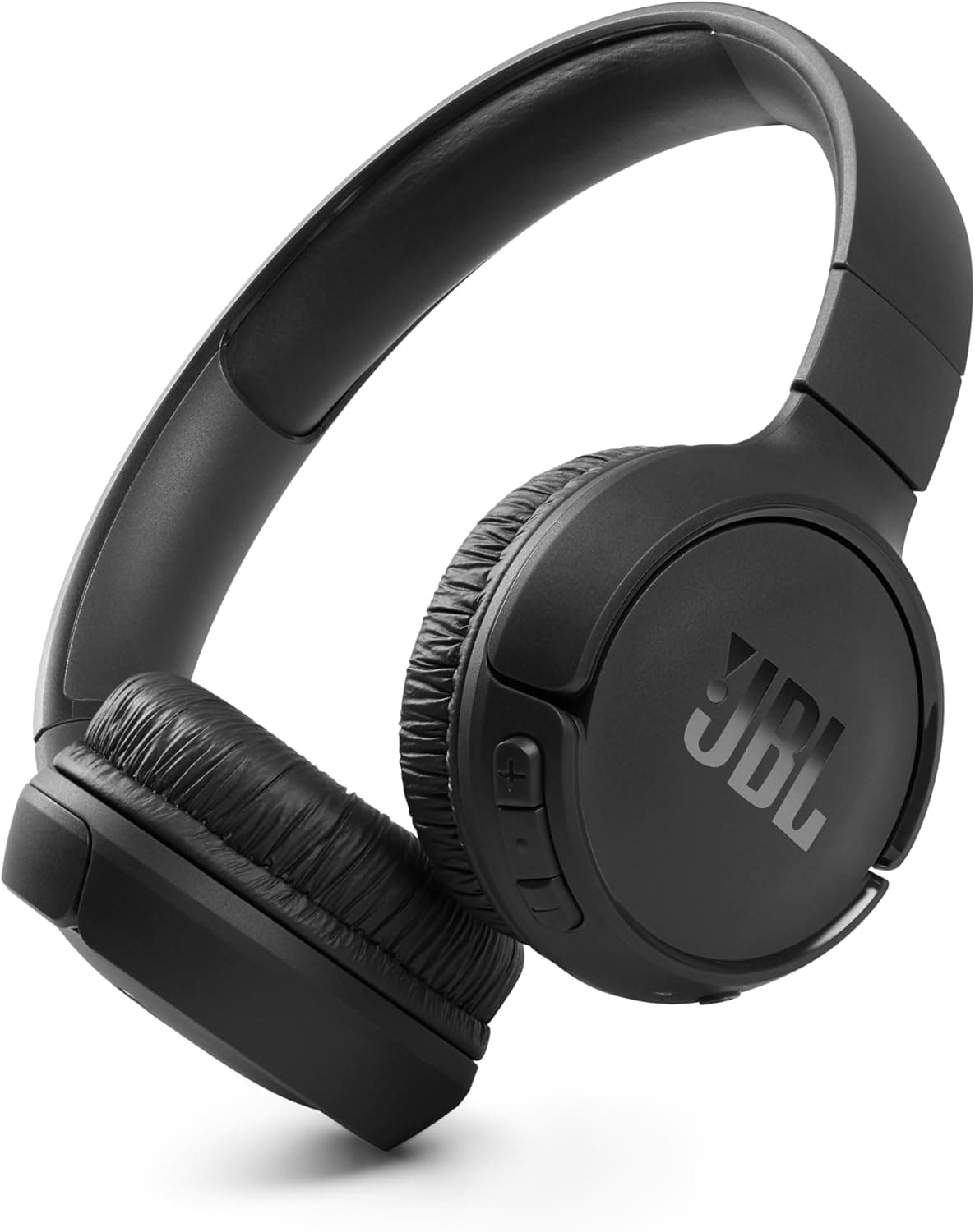 JBL TUNE 510BT - Wireless On-Ear Headphones - Equipped with Bluetooth Technology - Multi-Point Connection - Lightweight, Comfortable and Foldable - Up to 40 Hours of Listening - Black