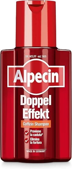 Alpecin Doppel Effekt 1 x 200 ml | Anti-Hair Loss Shampoo for Men and Anti-Dandruff Professional Treatment - Image 1
