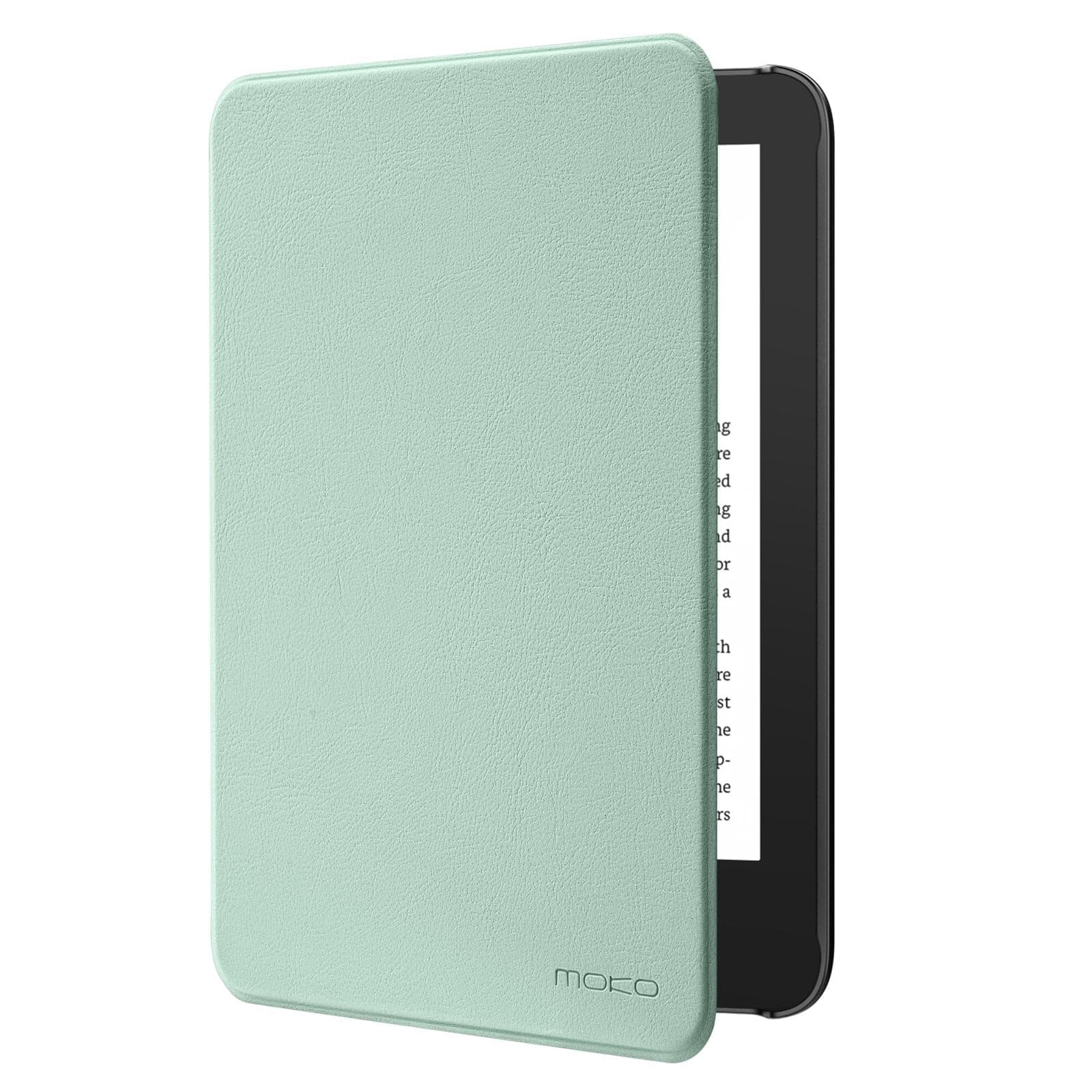 MoKo Case Compatible with 6" Kindle(11th Generation Model 2024/2022) & International Version, Lightweight Case with Auto Wake/Sleep for Kindle 2024/2022 11th Gen e-Reader, Matcha - Image 1