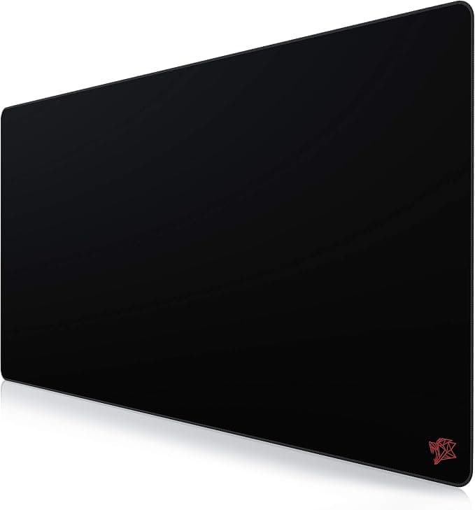 TITANWOLF - XXL Gaming Mouse Pad 1200x600mm - Oversized Table Mat Extra Large XXXL – for precision and speed - for Roccat Razer Logitech Mouse and Keyboard - Black - Image 1