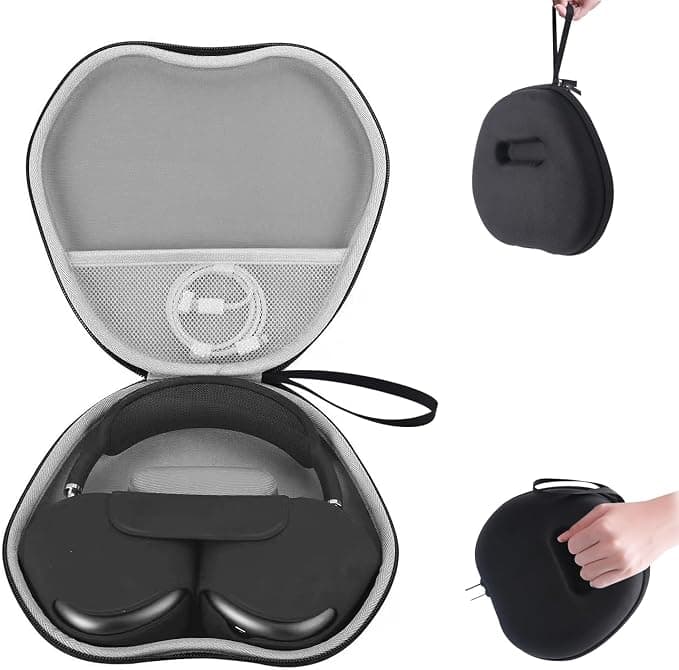 Sony WH-CH720N/WH-CH520 Headphone Case - Travel Protective Case for WH-CH720N/WH-CH520 Headphones - Black