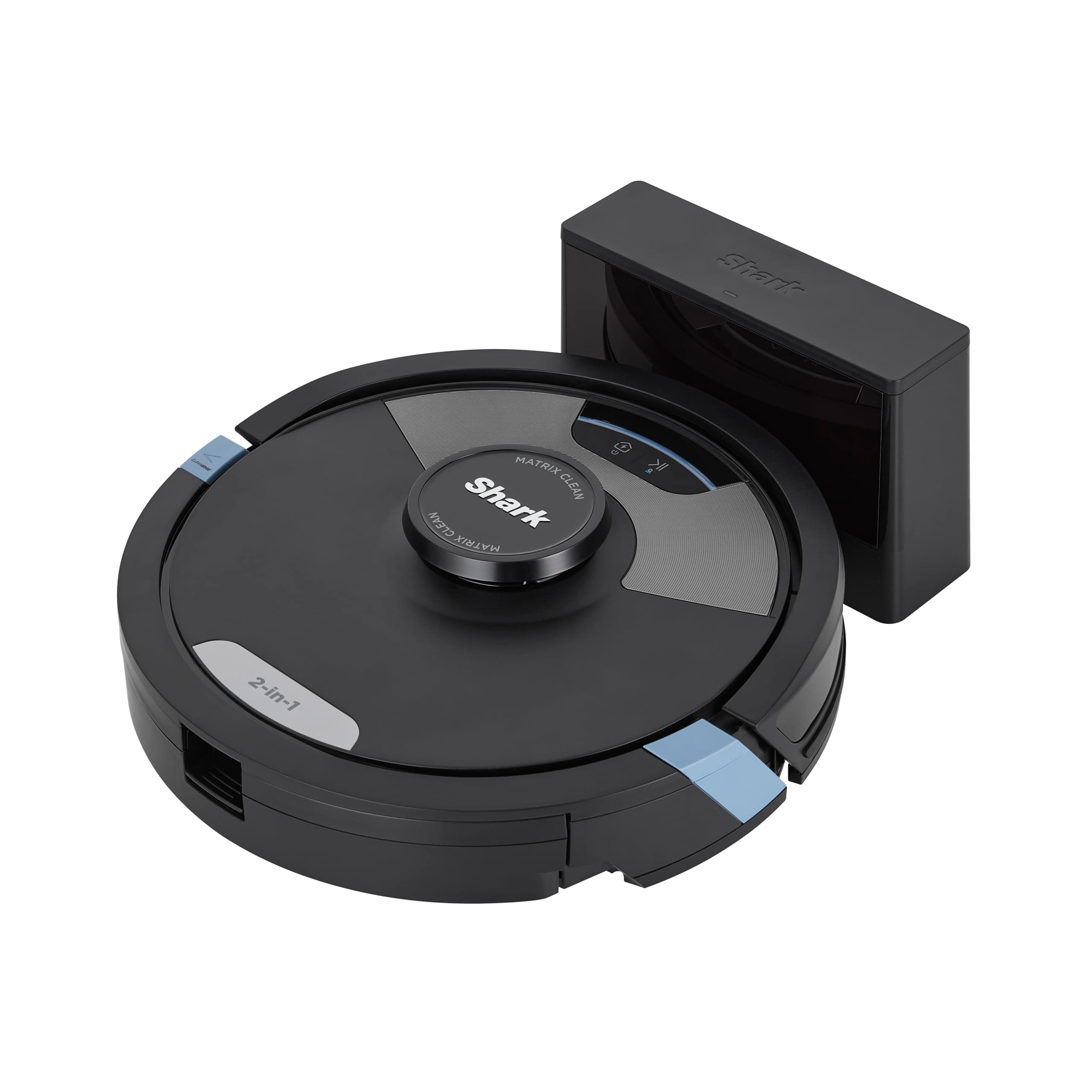 Shark Matrix Plus 2-in-1 Robot Stick Vacuum Cleaner with LiDAR Mapping, Carpet Matrix, Hard & Hair Floors, Self-Charging, Anti-Allergen, WiFi/App, Black, RV2620WDEU
