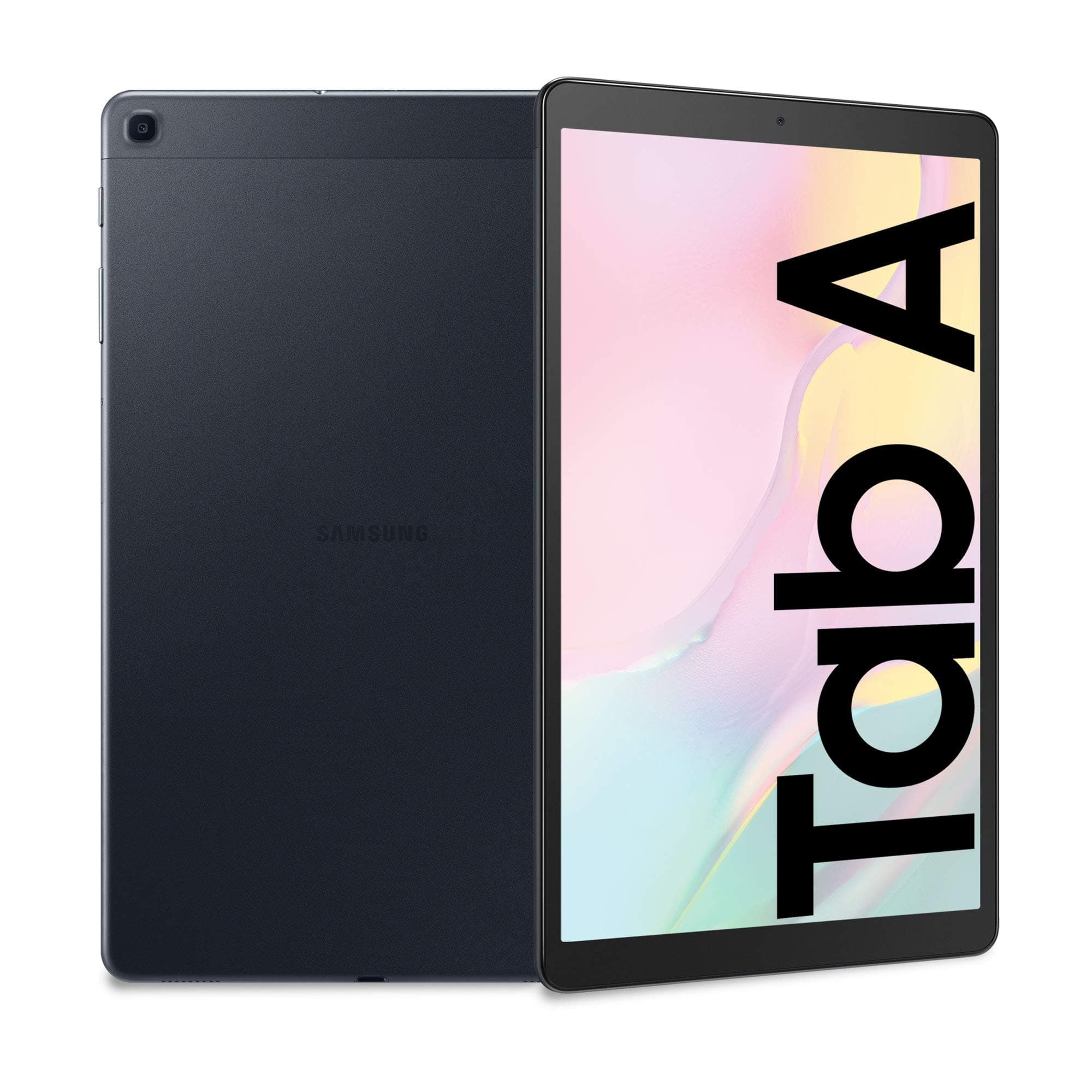 2019 Samsung Galaxy Tab A (10.1-inch, Wi-Fi + Cellular, 32GB) Black (Refurbished) - Image 1