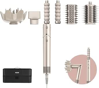 Shark styler à air chaud Coiffeur-séche multi-styles à air chaud avec boucleurs auto-enroulants, brosses et concentrateur,Sans dommage dû à la chaleur, coiffage polyvalent, pour tous types de cheveux
